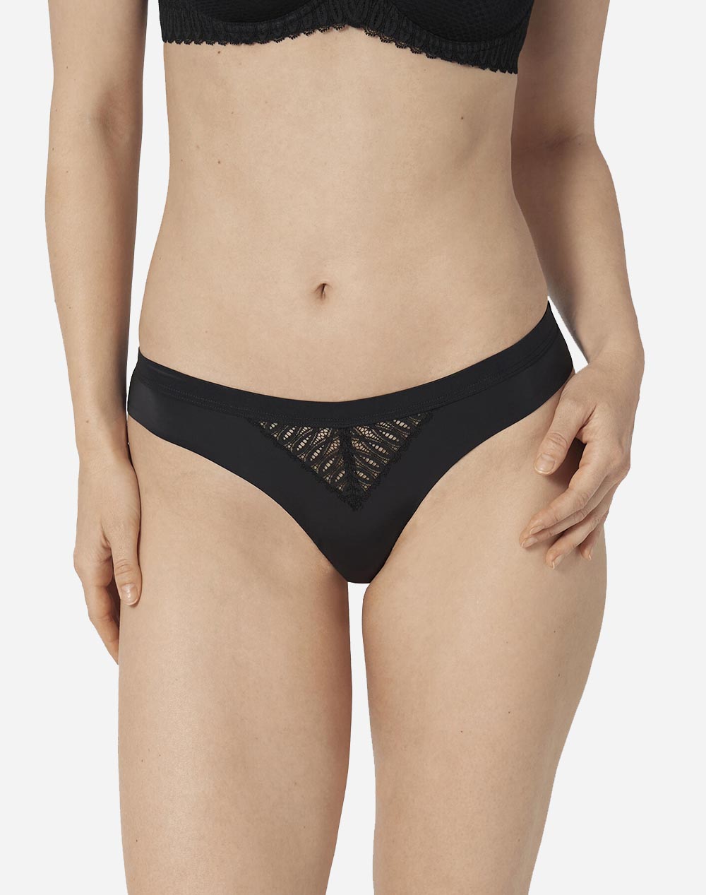 Triumph Aura Spotlight Brazilian 10208024-0004 Black Γυναικεία εσώρουχα Σλιπ Politikos Shop Πολιτικός