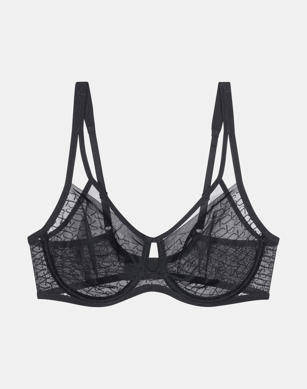 Minimizer με μπανέλα & διπλή επένδυση | Signature Sheer W01 EX ΜΑΥΡΟ