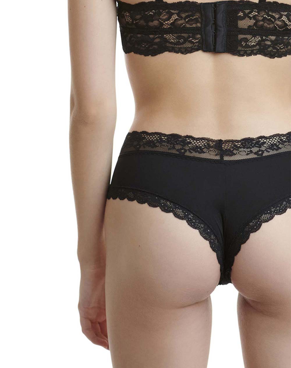 WALK ΓΥΝΑΙΚΕΙΟ HIPSTER ΜΕ ΔΑΝΤΕΛΑ W2040-02 Black φωτογραφία