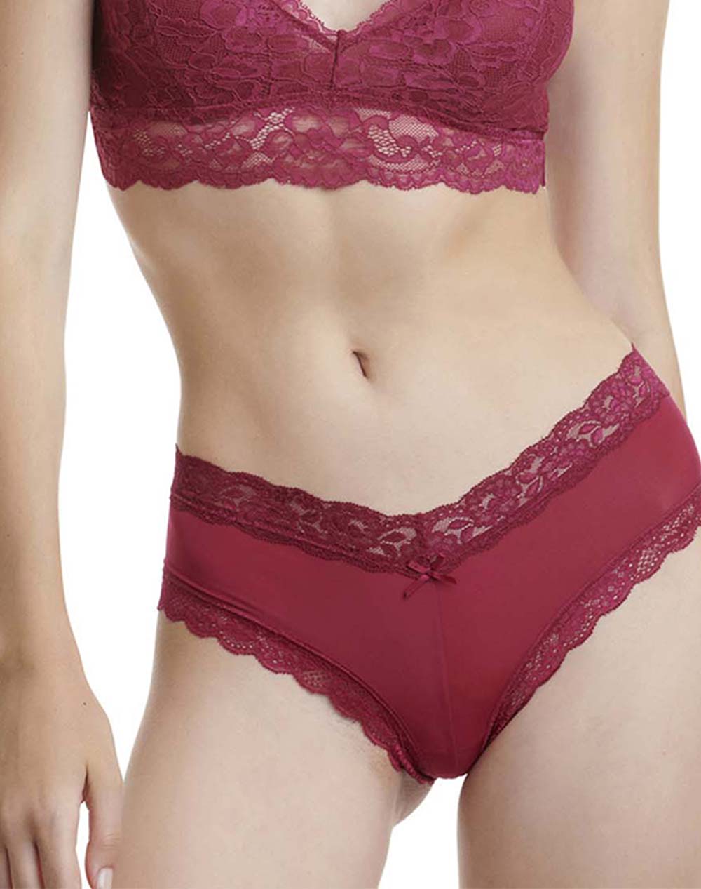 WALK ΓΥΝΑΙΚΕΙΟ HIPSTER ΜΕ ΔΑΝΤΕΛΑ W2040-27 Red