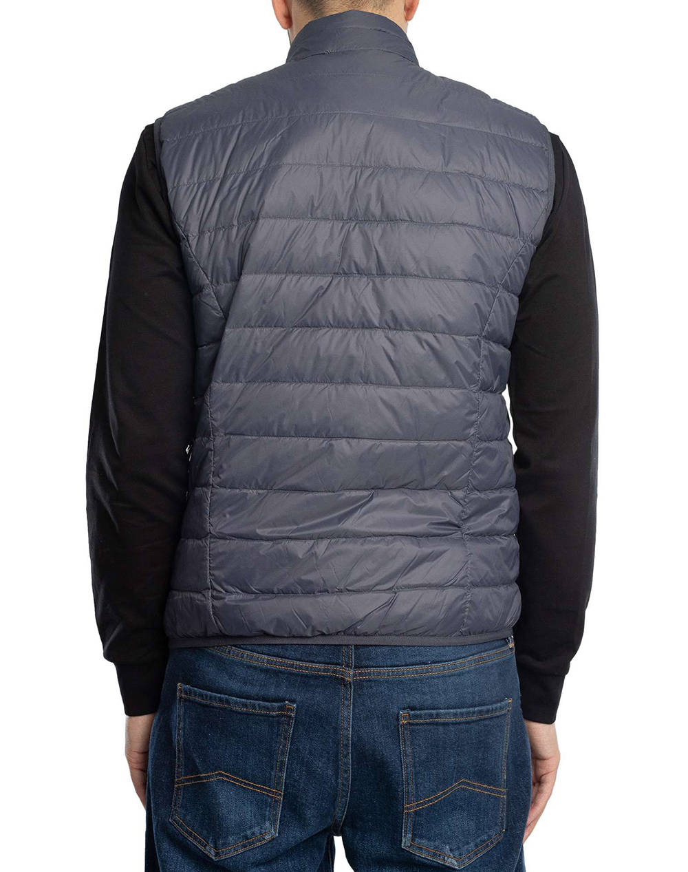 EA7 GILET PIUMINO 8NPQ06PNGPZ-U8115 DarkGray φωτογραφία