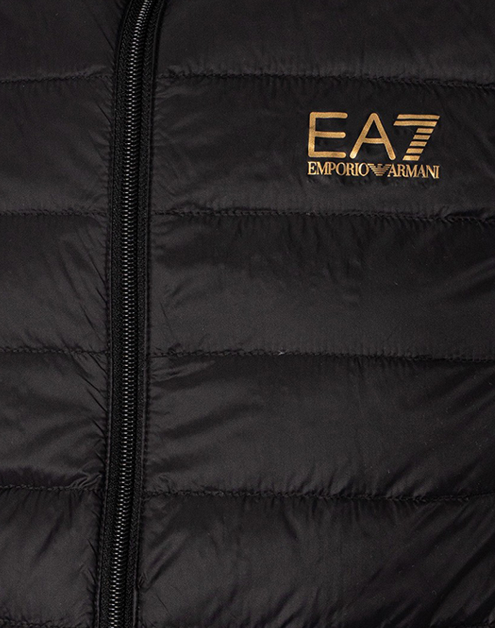 EA7 DOWN WAISTCOAT 8NPQ06PNGPZ-0208 Black φωτογραφία