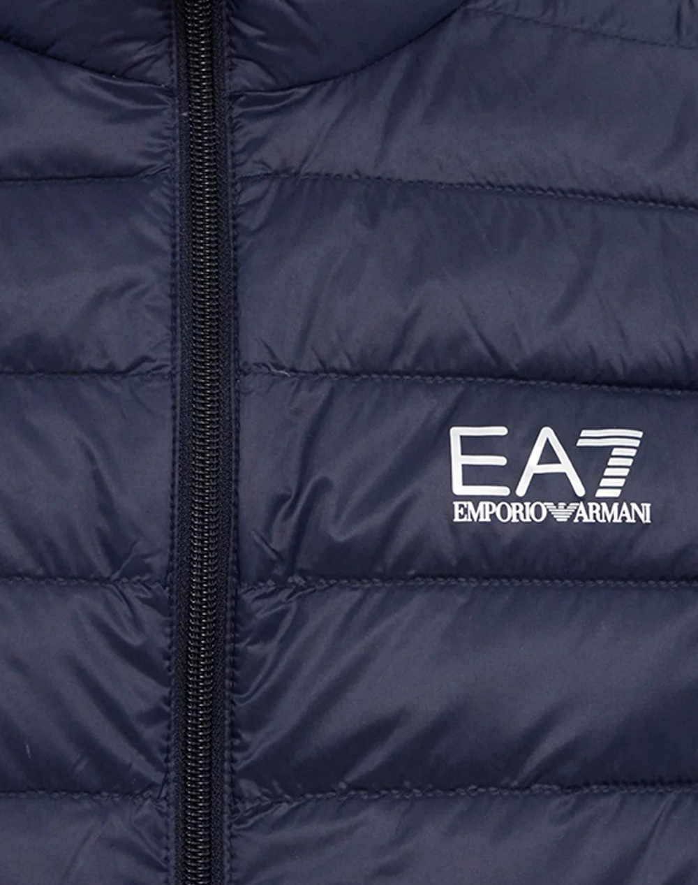 Ea7 Down Waistcoat 8Npq06Pngpz-1562 Navyblue ανδρικά ρούχα Πανωφορια Γιλεκα Politikos Shop Πολιτικός