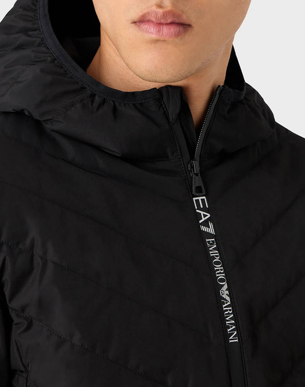 Ea7 Giacca Piumino 8Npb14Pne1Z-1200 Black ανδρικά ρούχα Πανωφορια μπουφάν Politikos Shop Πολιτικός