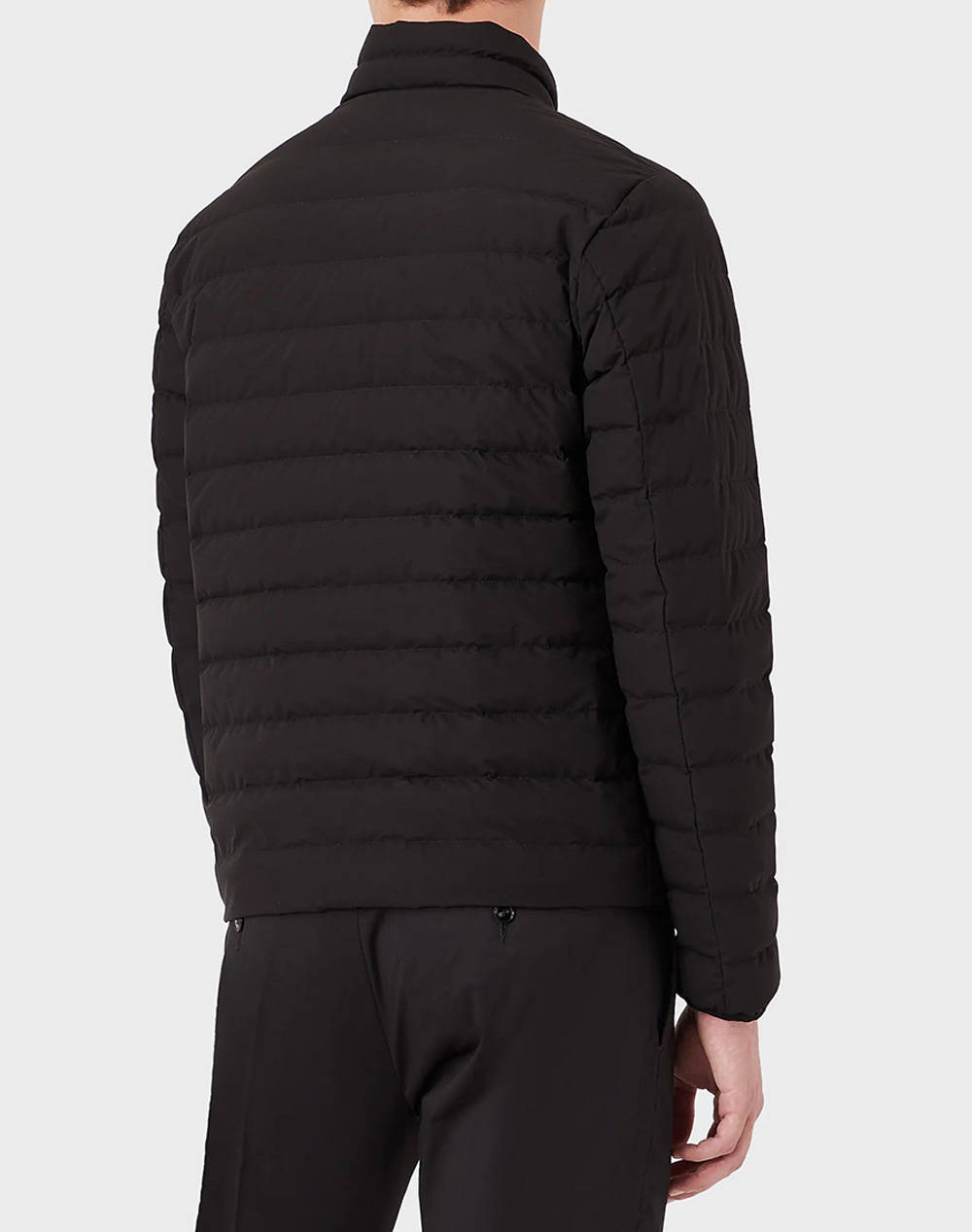 EMPORIO ARMANI GIACCA PIUMINO 8N1BQ21NLRZ-0999 Black φωτογραφία