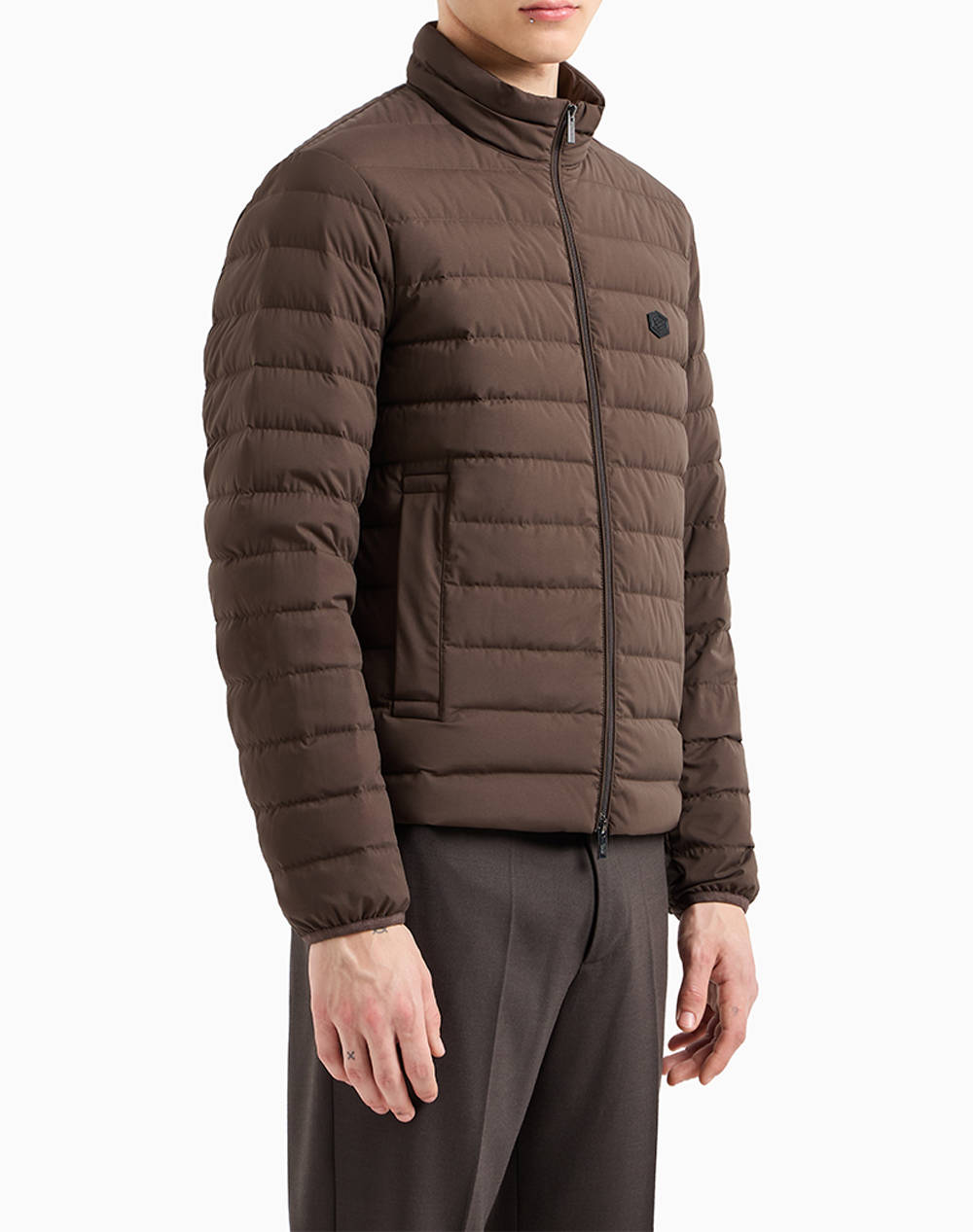 EMPORIO ARMANI GIACCA PIUMINO 8N1BQ21NLRZ-05A6 DarkOliveGreen