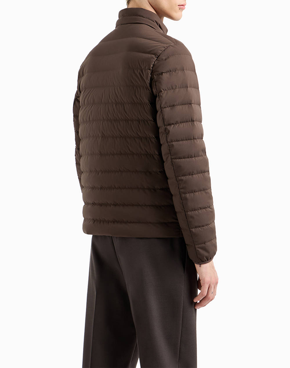 EMPORIO ARMANI GIACCA PIUMINO 8N1BQ21NLRZ-05A6 DarkOliveGreen φωτογραφία