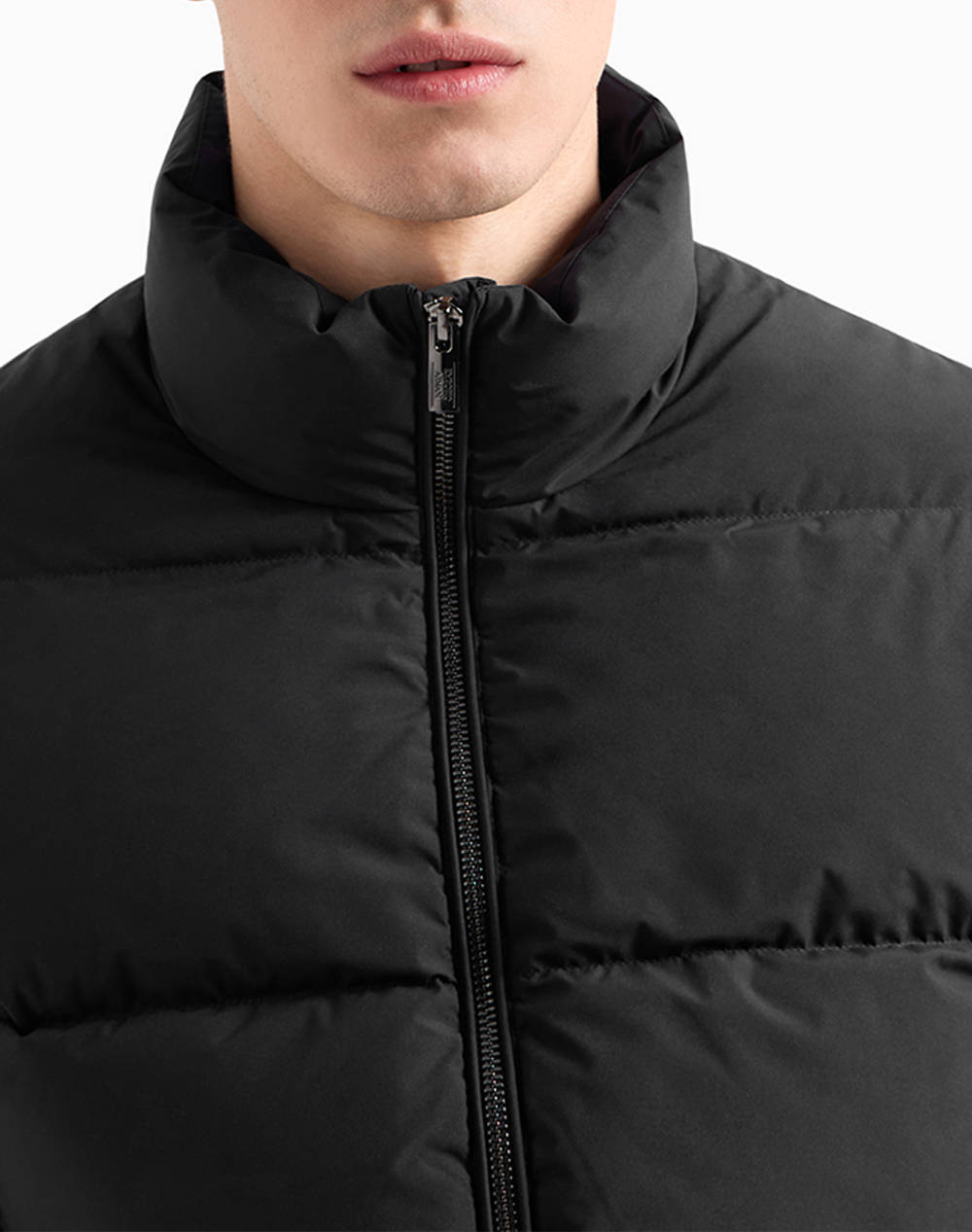 Emporio Armani Giacca Piumino 8N1Bq31Nlrz-0999 Black ανδρικά ρούχα Πανωφορια μπουφάν Politikos Shop Πολιτικός