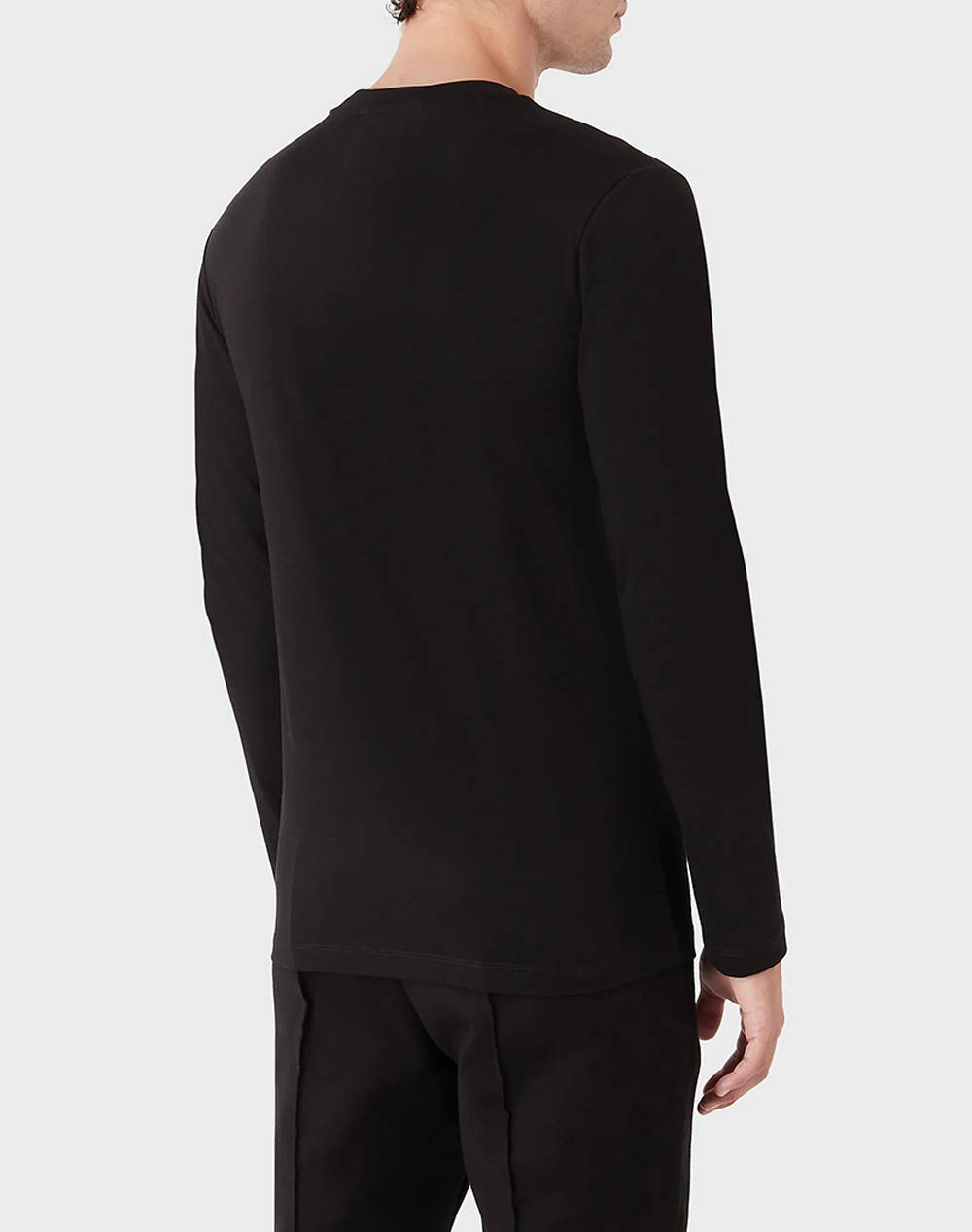 EMPORIO ARMANI T-SHIRT 8N1TN81JPZZ-0021 TotalBlack φωτογραφία