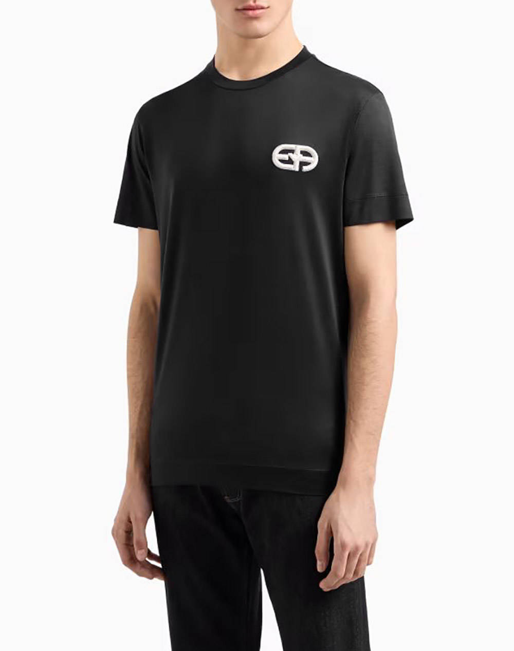 EMPORIO ARMANI T-SHIRT 8N1TF51JUVZ-0842 Black