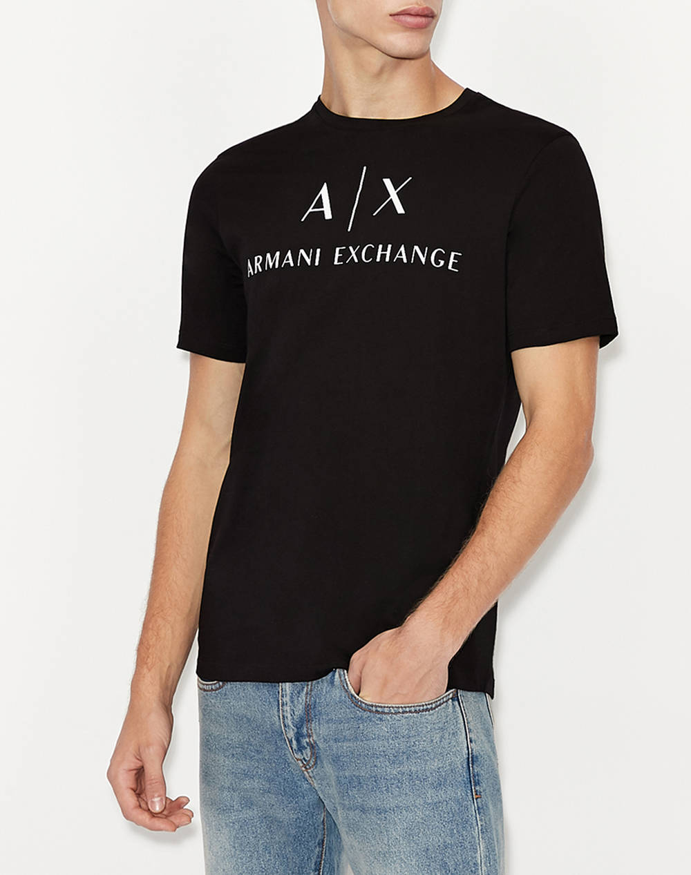 ARMANI EXCHANGE T-SHIRT 8NZTCJZ8H4Z-1200 Black