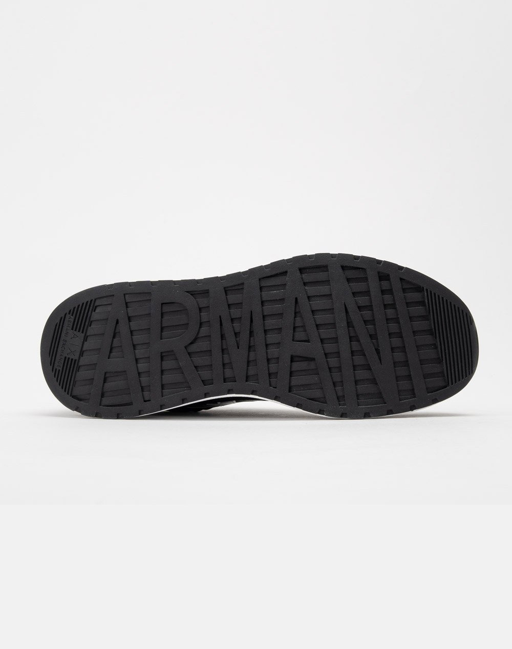 Armani Exchange Black Leather Sneakers | Designerwear | Signup for an  Exclusive Discount Code