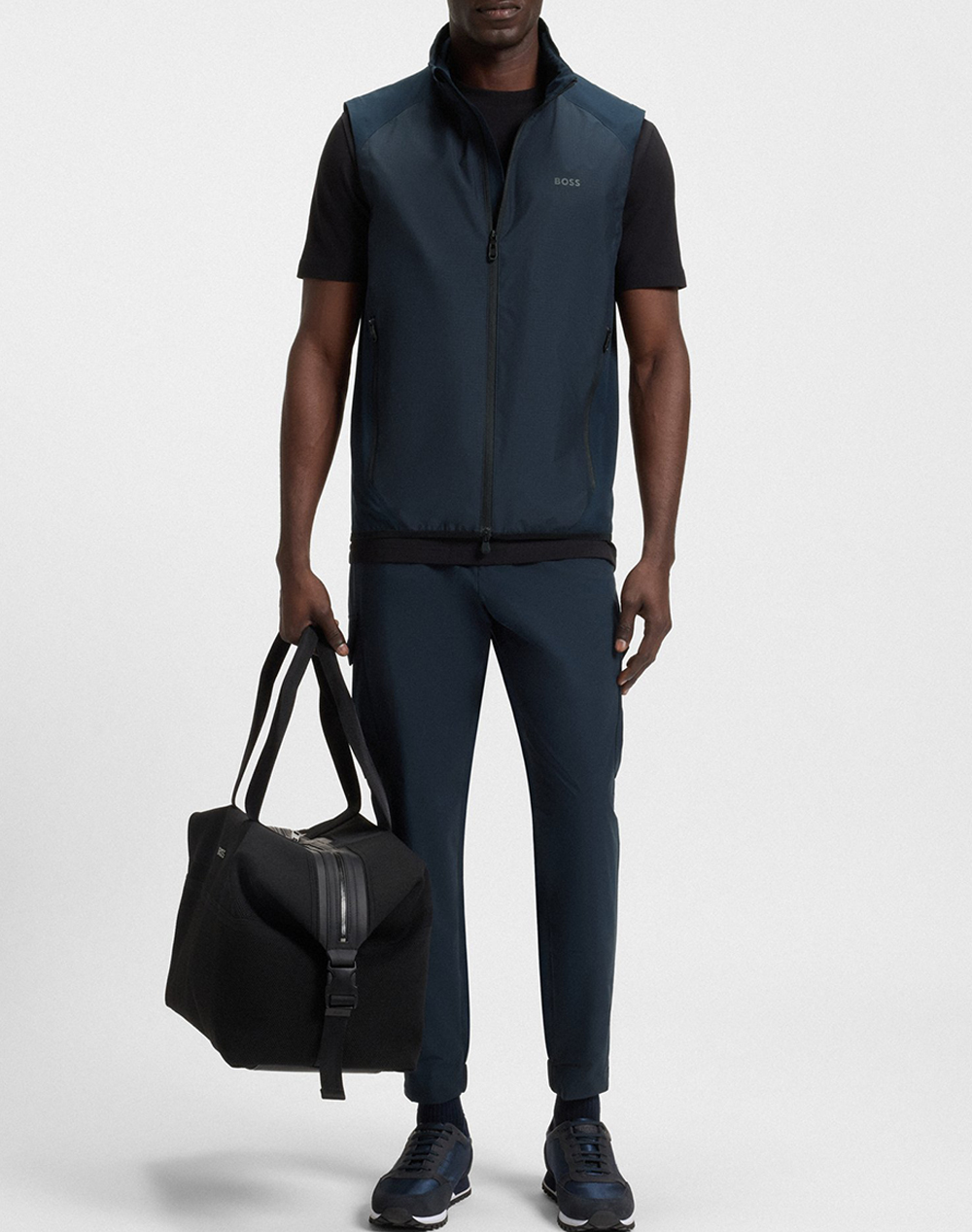 Boss T Urbanex-Cargolight 10247682 01 50508339-402-402 Darkblue ανδρικά ρούχα παντελόνια Cargo Politikos Shop Πολιτικός