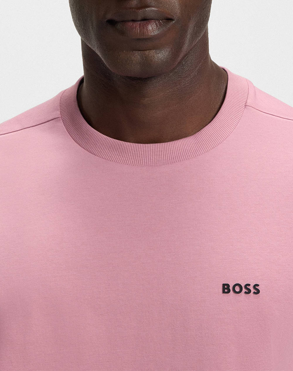 BOSS Tee 10256064 01 50506373-696 Pink φωτογραφία
