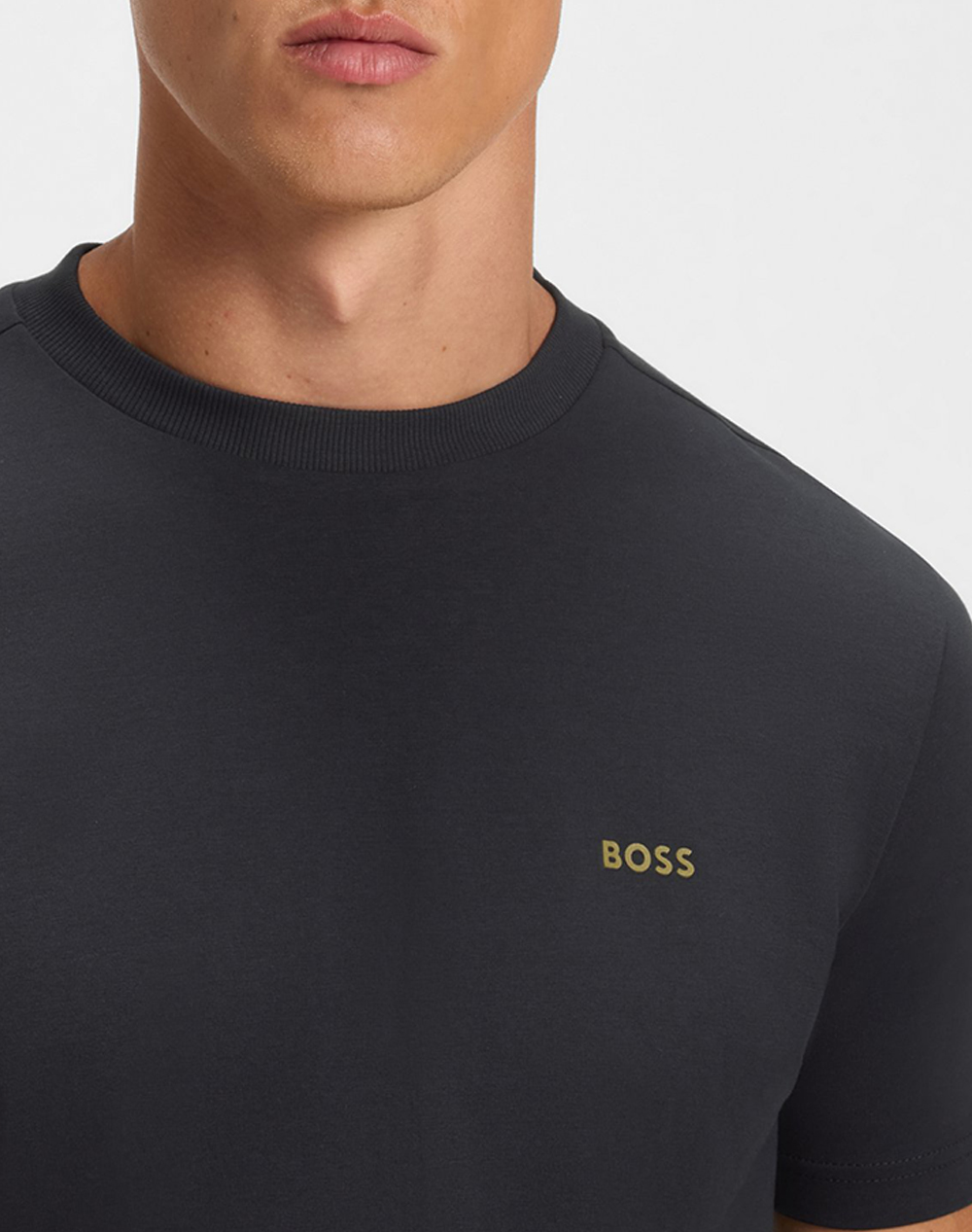 Boss Tee 10256064 01 50506373-401-401 Darkblue ανδρικά ρούχα μπλούζες T-Shirt Politikos Shop Πολιτικός