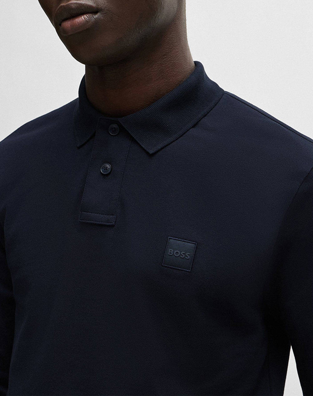 Boss Passerby 10256683 01 50507704-404 Darkblue ανδρικά ρούχα μπλούζες Polo Politikos Shop Πολιτικός