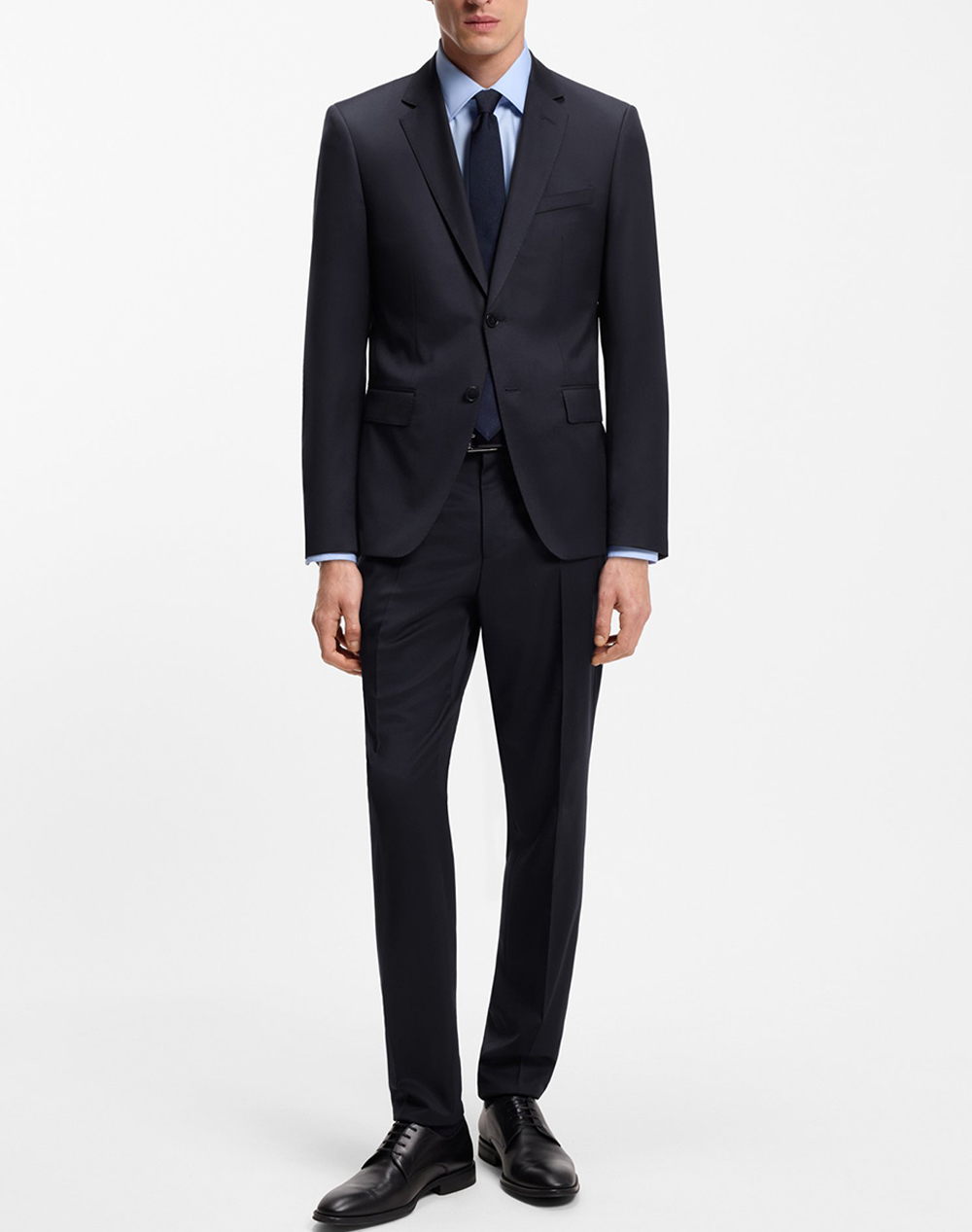 Boss H-Genius-Ds-B1 10236006 01 50469169-401 Darkblue ανδρικά ρούχα παντελόνια Υφασματινα Politikos Shop Πολιτικός