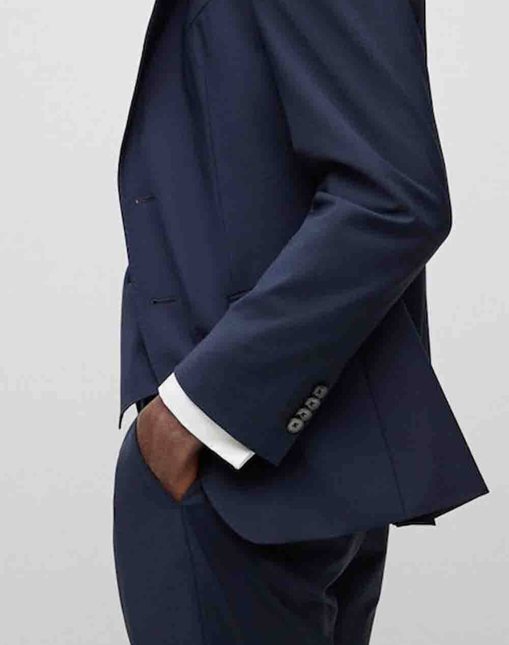 Boss Σακκακι H-Huge-Mm-C-224 50482734-405 Darkblue ανδρικά ρούχα Πανωφορια Σακακια Politikos Shop Πολιτικός
