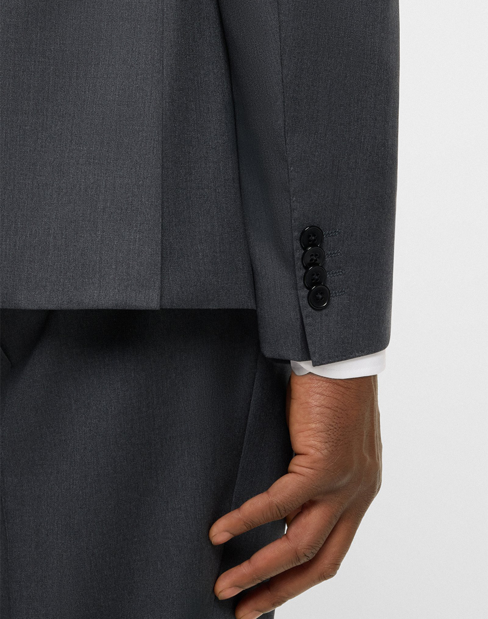Boss H-Huge-B1 10236006 01 50469171-021 Darkgray ανδρικά ρούχα Πανωφορια Σακακια Politikos Shop Πολιτικός