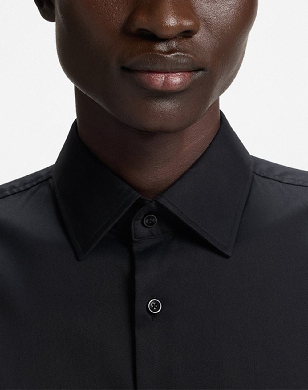 Boss P-Hank-Kent-C1-222 10241343 02 50503356 -001 Black ανδρικά ρούχα πουκάμισα Politikos Shop Πολιτικός