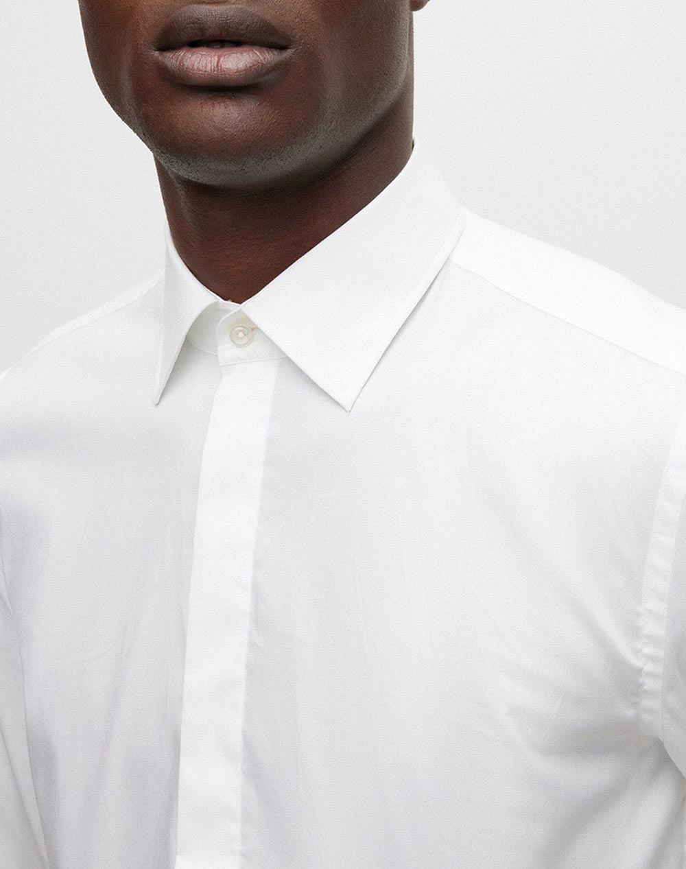 Boss H-Hank-Tux1-Dc-224 10245425 01 50480093-100-100 White ανδρικά ρούχα πουκάμισα Politikos Shop Πολιτικός