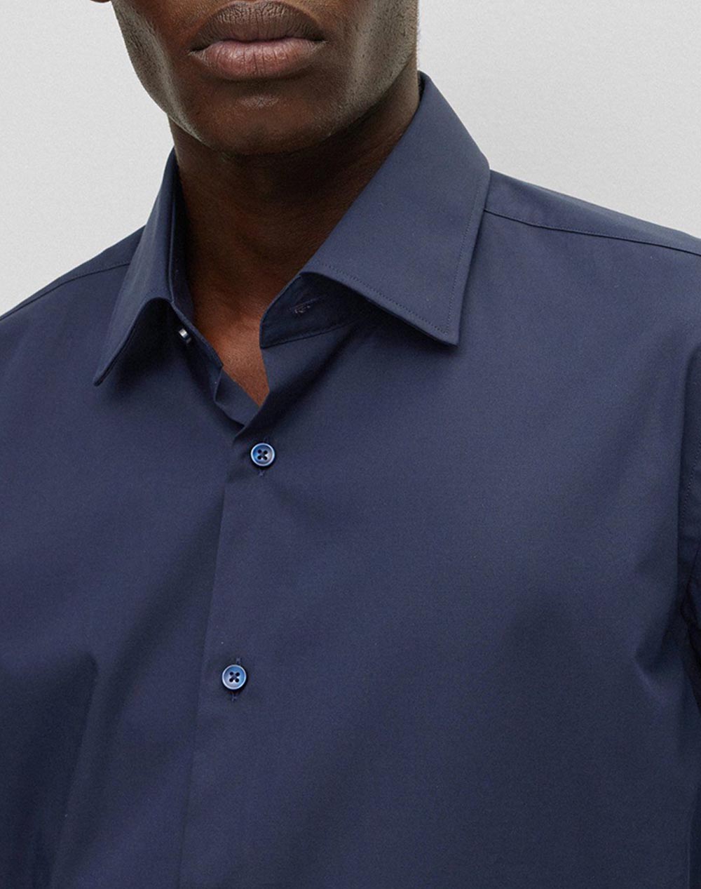 Boss H-Joe-Kent-C1-214 10219212 01 50473265-404-404 Darkblue ανδρικά ρούχα πουκάμισα Politikos Shop Πολιτικός