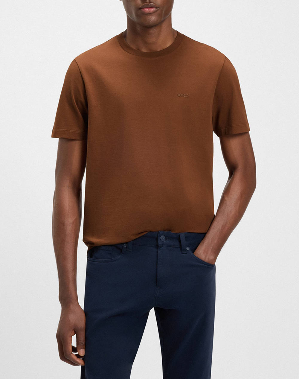 BOSS JERSEY Thompson 01 50468347-217 Brown