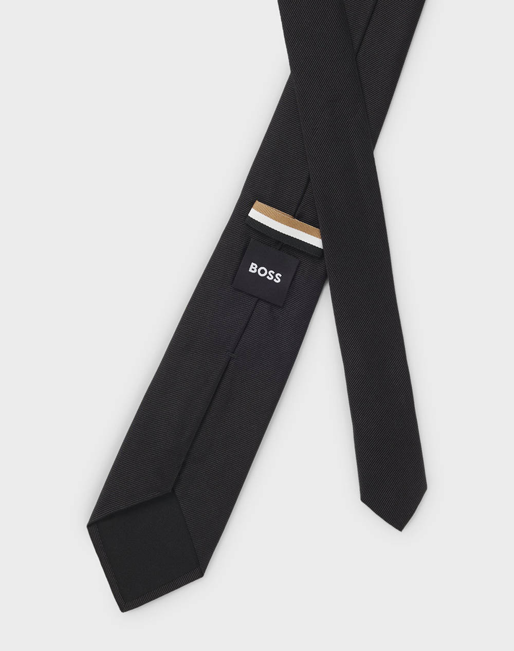 BOSS H-TIE 7,5 CM 10208814 01 50480283-001 Black φωτογραφία