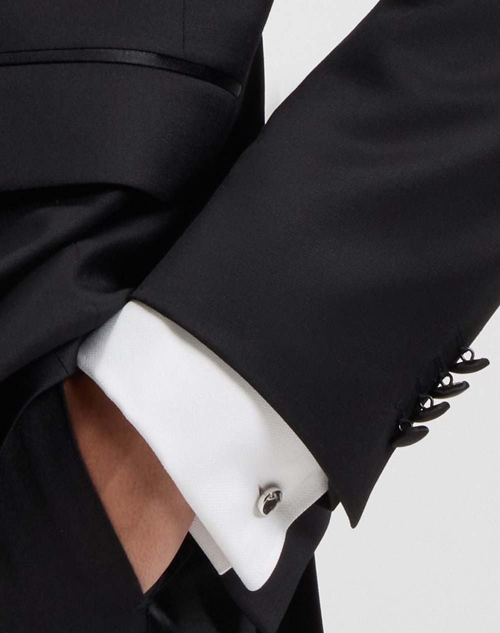 BOSS B-LOGO-CUF 10250792 01 50495126-040-040 MetallicSilver φωτογραφία