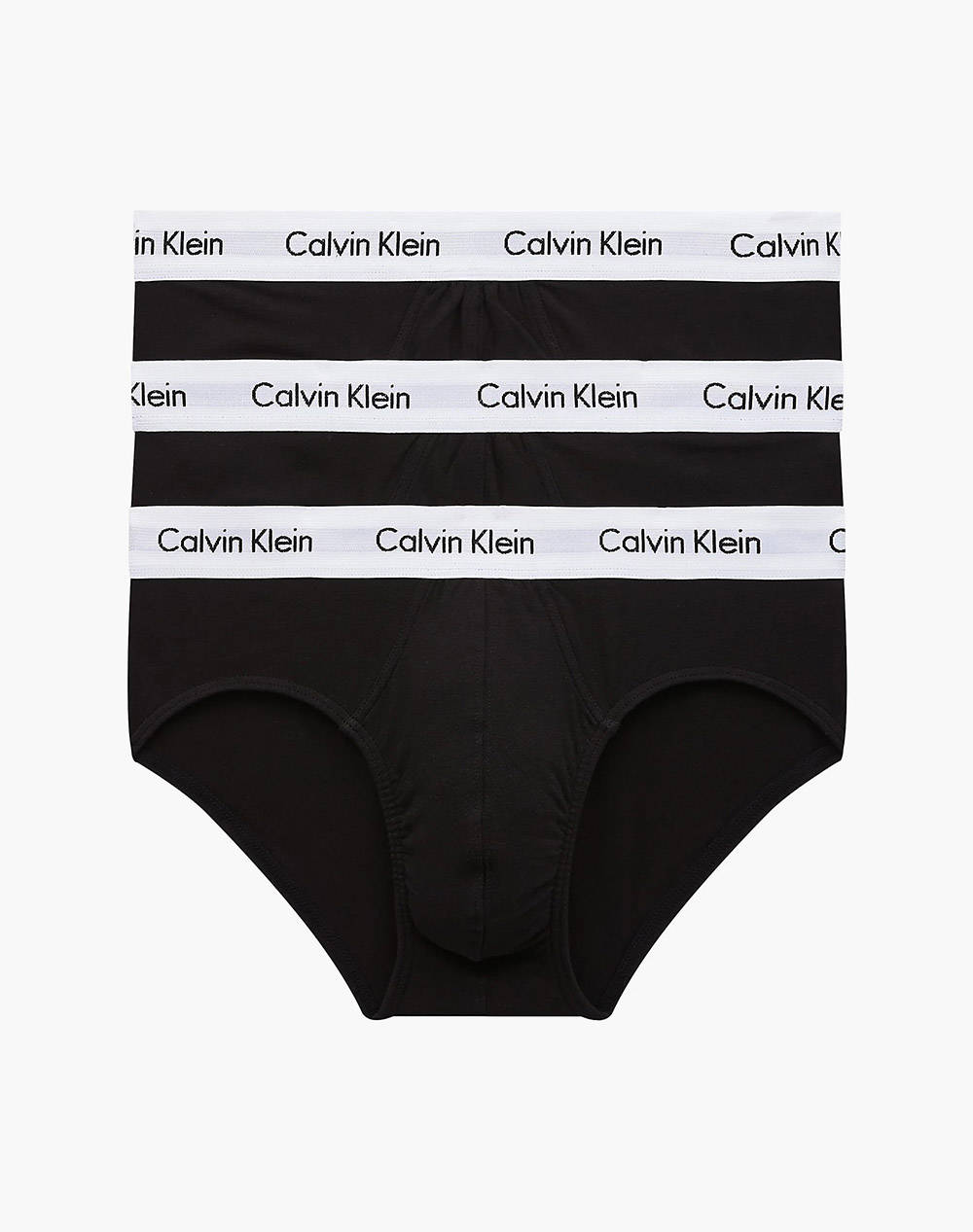 CALVIN KLEIN ΣΛΙΠ 3ΤΜΧ HIP BRIEF 0000U2661G-001 TotalBlack