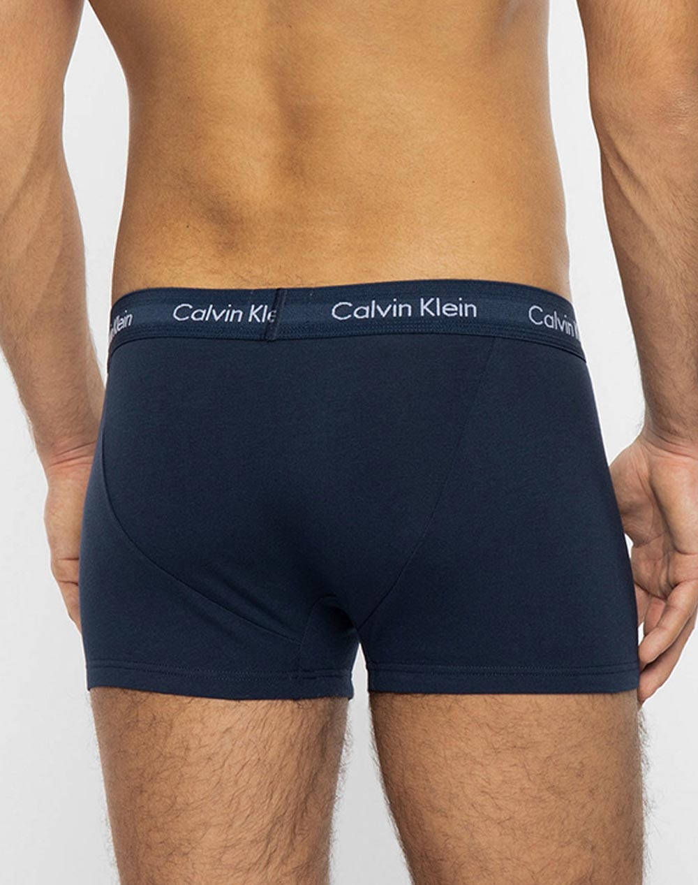 Calvin Klein Jeans Μποξερ Low Rise Trunk 3Pk 0000U2664G-4Ku Navyblue ανδρικά εσώρουχα Σλιπ Politikos Shop Πολιτικός