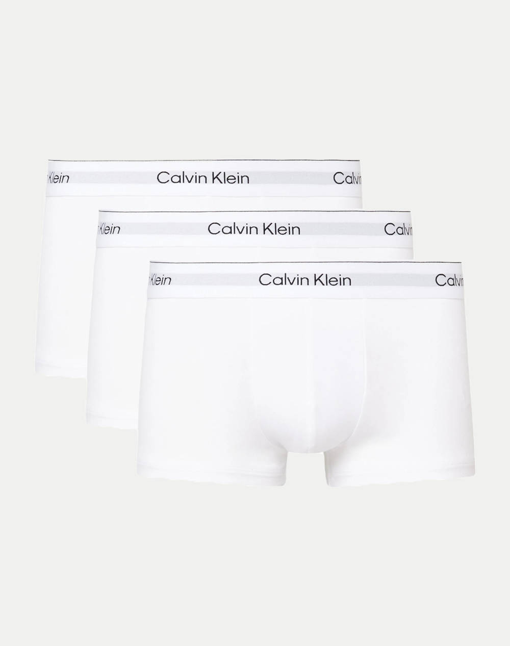 CALVIN KLEIN JEANS LOW RISE TRUNK 3PK LV00NB4389-100 White