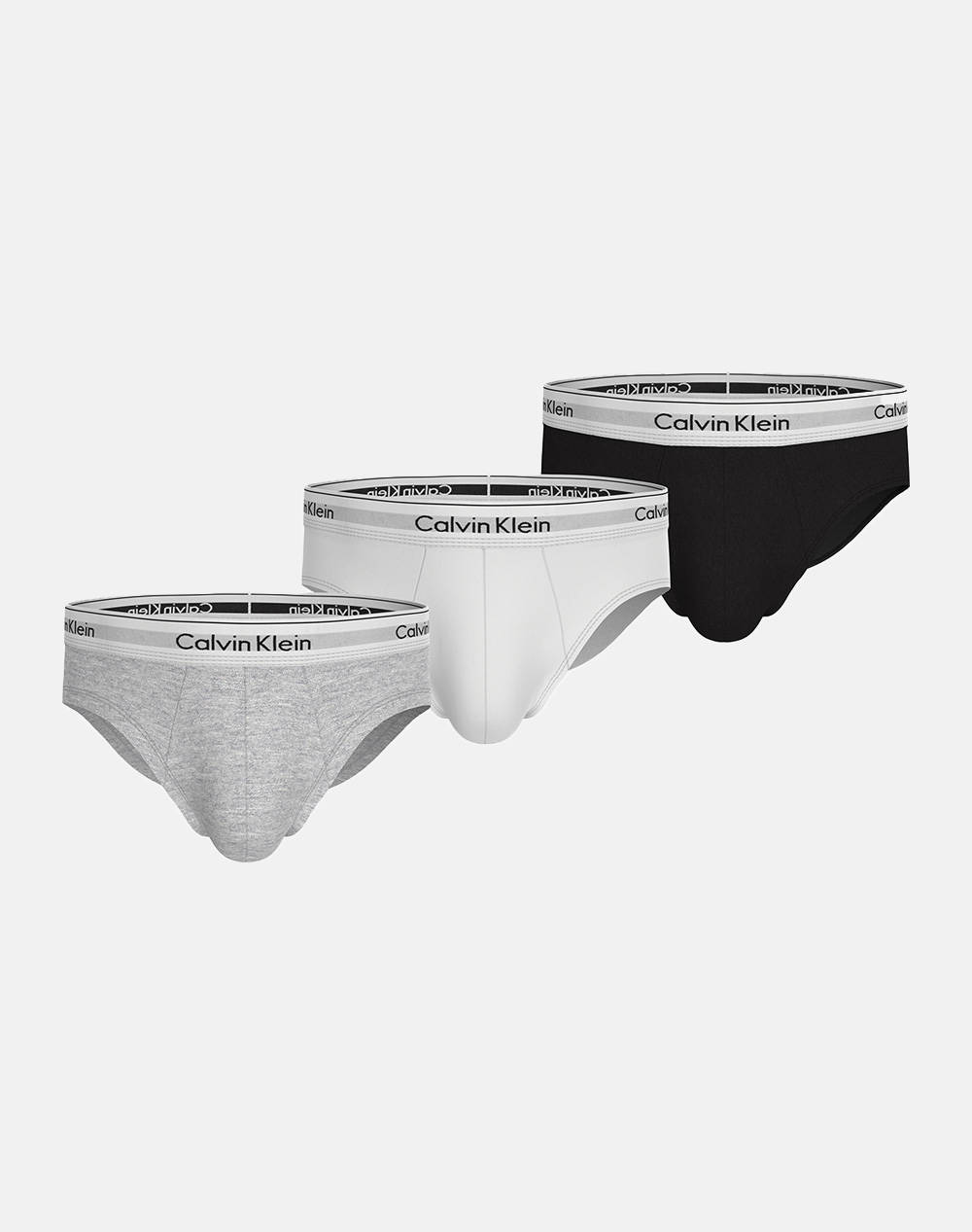CALVIN KLEIN CALVIN KLEIN JEANS HIP BRIEF 3PK LV00NB4388-MP1 Gray