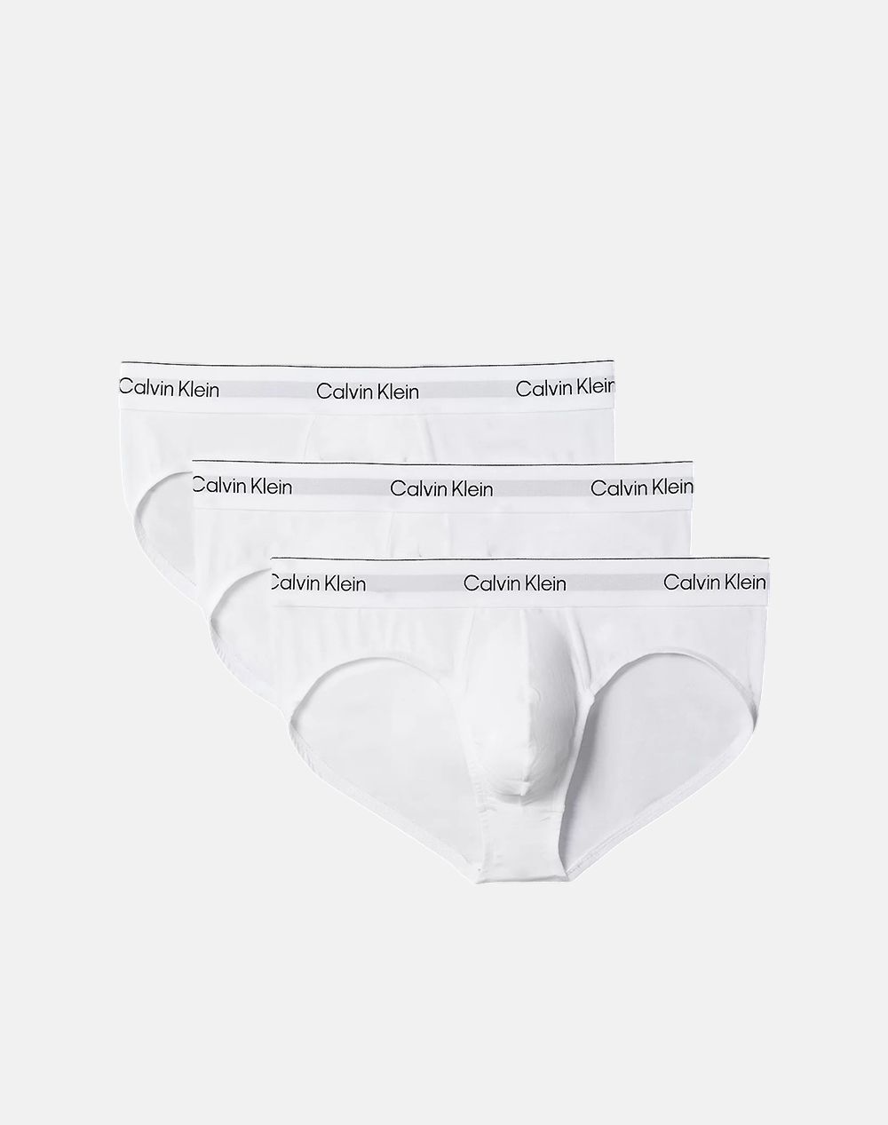 CALVIN KLEIN CALVIN KLEIN JEANS HIP BRIEF 3PK LV00NB4388-100 White