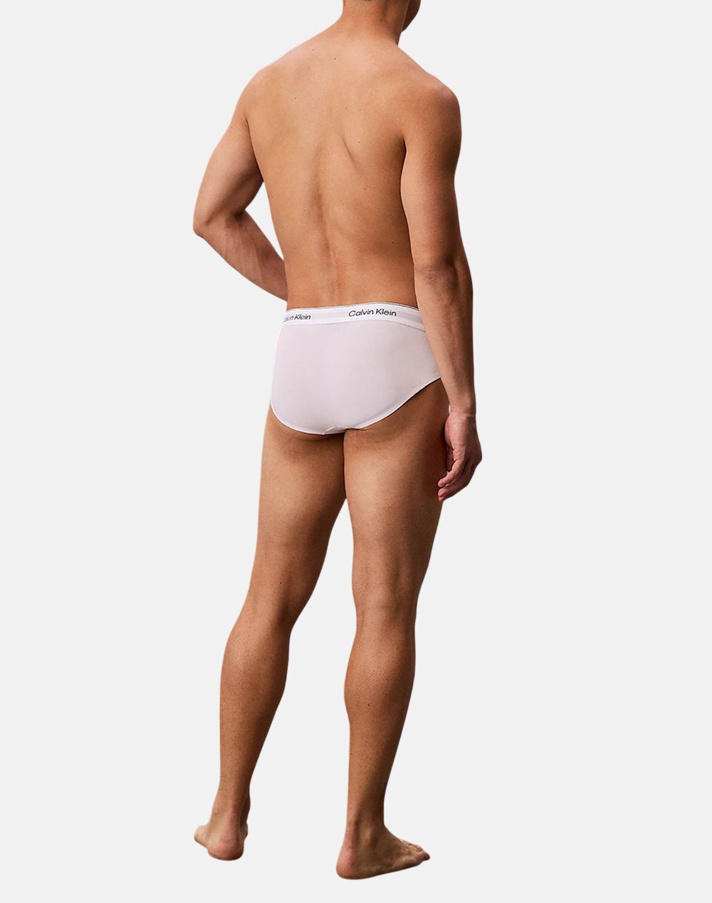CALVIN KLEIN JEANS HIP BRIEF 3PK LV00NB4388-100 White φωτογραφία