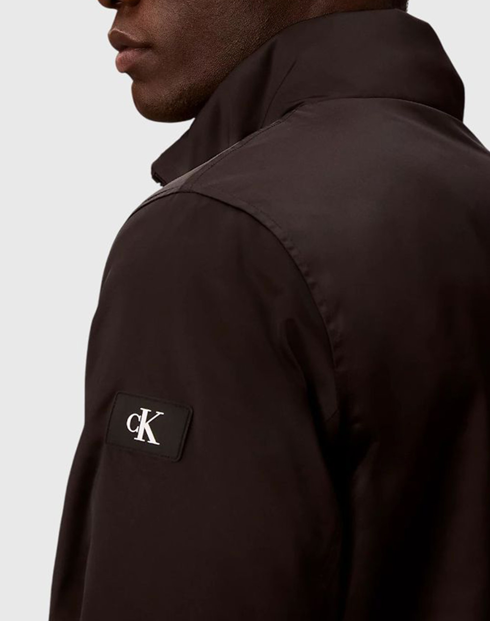 Calvin Klein Ls Padded Harrington Jacket Lv04Rc516G-Ub1 Black ανδρικά ρούχα Πανωφορια μπουφάν Politikos Shop Πολιτικός