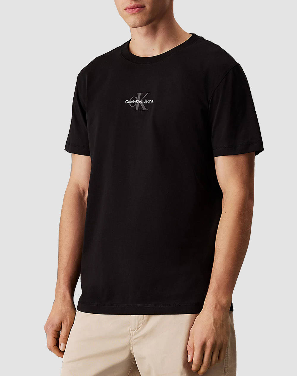 CALVIN KLEIN JEANS MONOLOGO TEE J30J325649-BEH Black