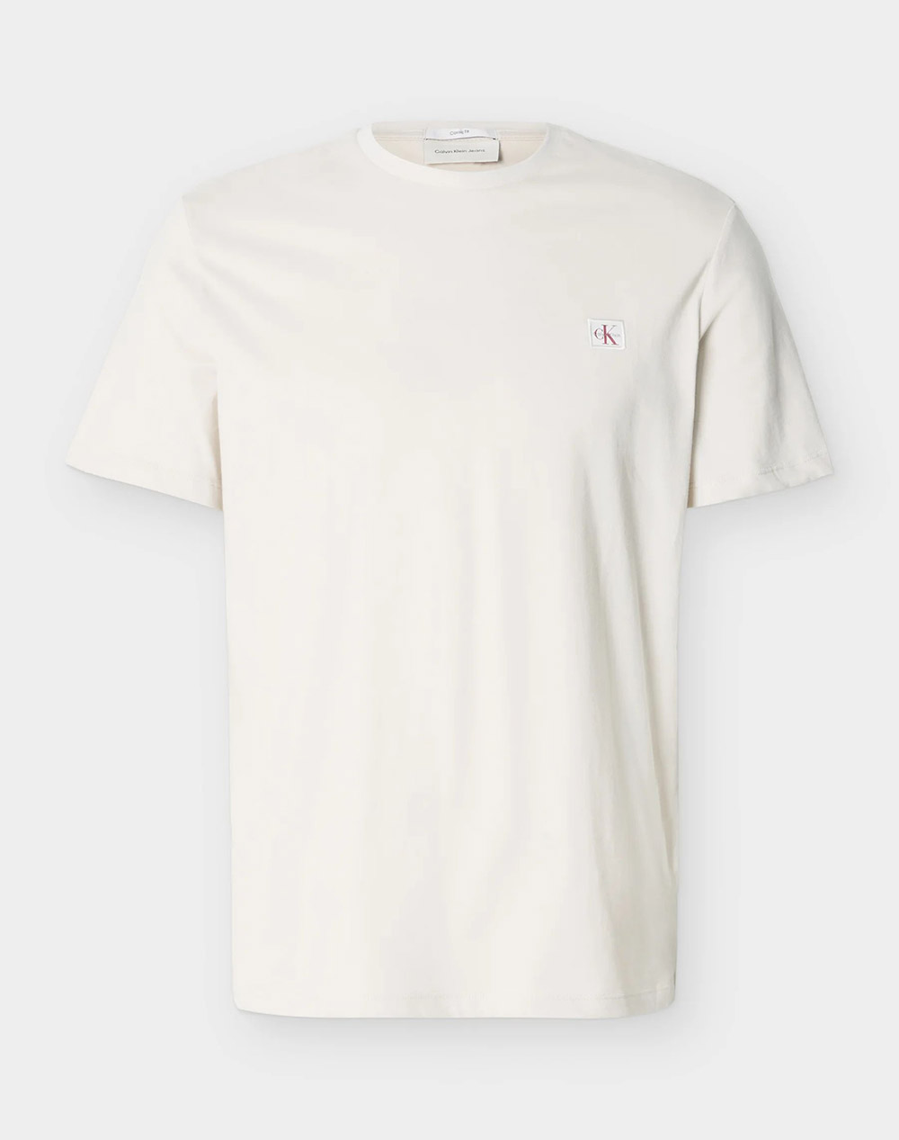 CALVIN KLEIN JEANS SS BADGE 30S JERSEY CLASSIC TEE LV04RC272G-2JX Cream