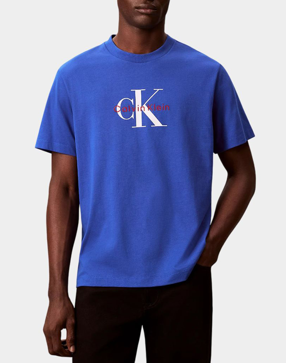 CALVIN KLEIN JEANS SS Hero Monologo Tee 20s LV04RB862G-YNM Blue