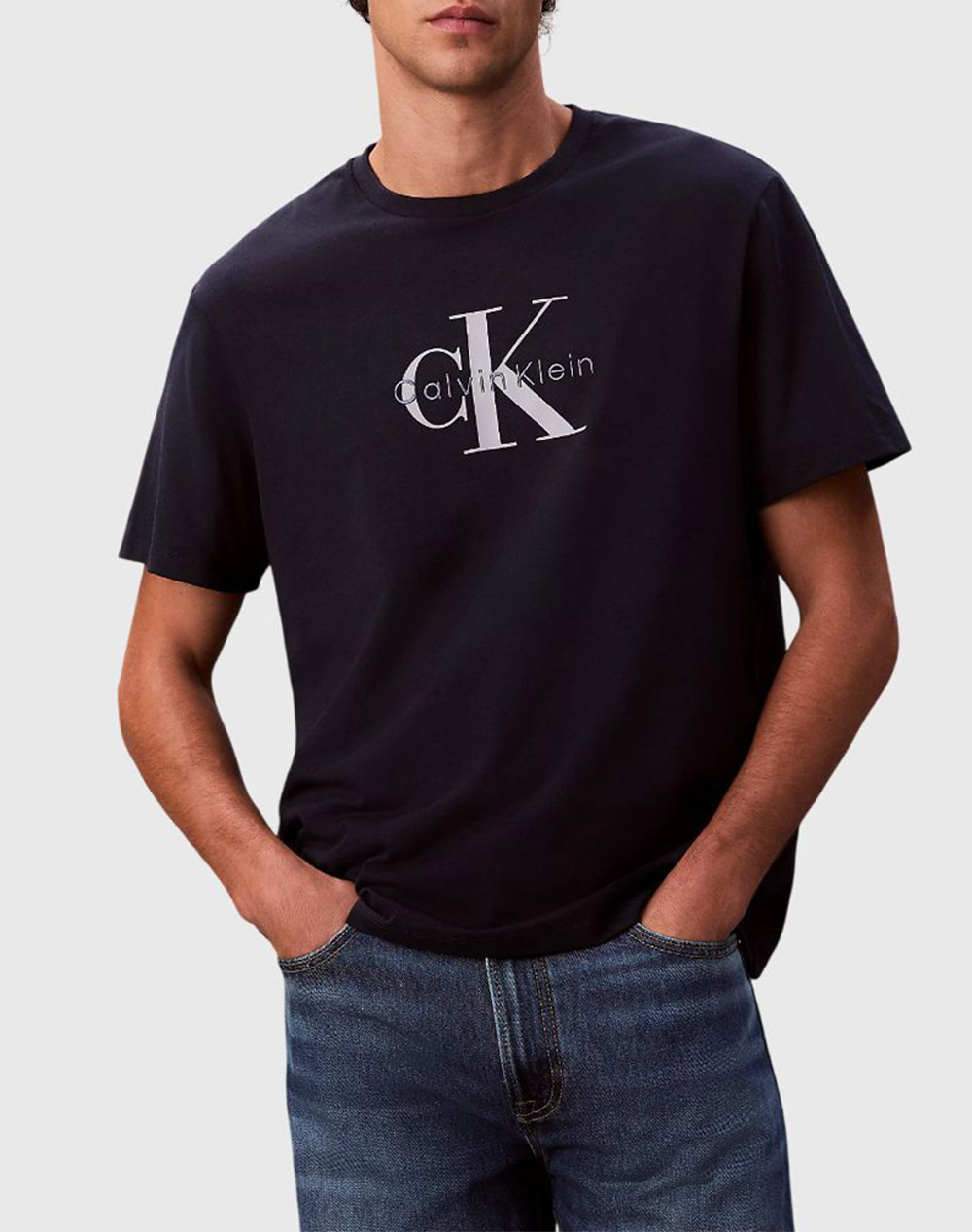 CALVIN KLEIN JEANS SS Hero Monologo Tee 20s LV04RB862G-CEF DarkBlue