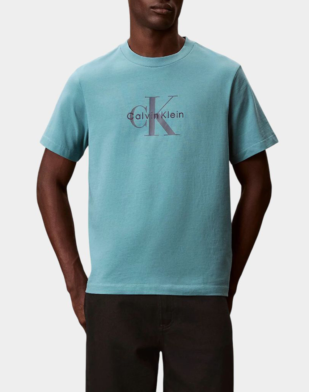 CALVIN KLEIN JEANS SS Hero Monologo Tee 20s LV04RB862G-2IR Turquoise