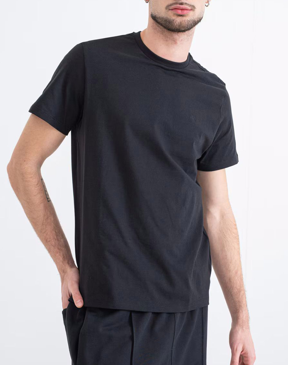 CALVIN KLEIN JEANS SS CLASSIC MONOGRAM TEE LV04RD254G-UB1 Black