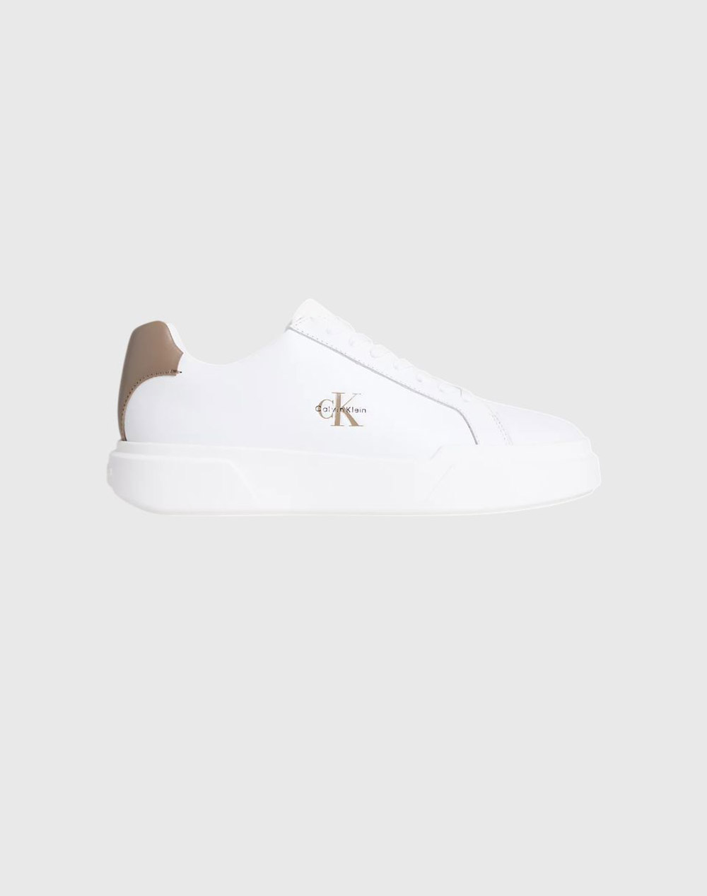 CALVIN KLEIN JEANS CHUNKY CUPSOLE LACEUP LTH YM0YM01344-05O OffWhite