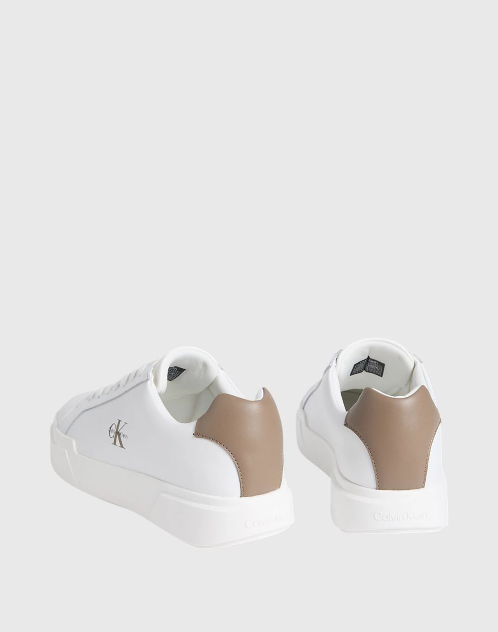 Calvin Klein Jeans Chunky Cupsole Laceup Lth Ym0Ym01344-05O Offwhite ανδρικά παπούτσια Sneakers Politikos Shop Πολιτικός