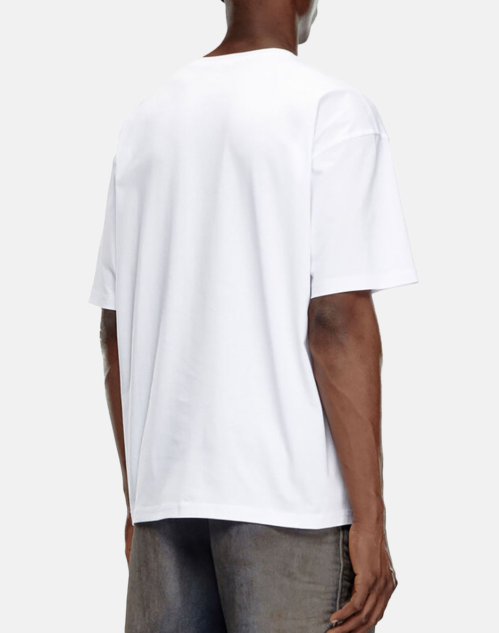 DIESEL T-BOXT-DIV T-SHIRT A149430GRAI-100 White φωτογραφία