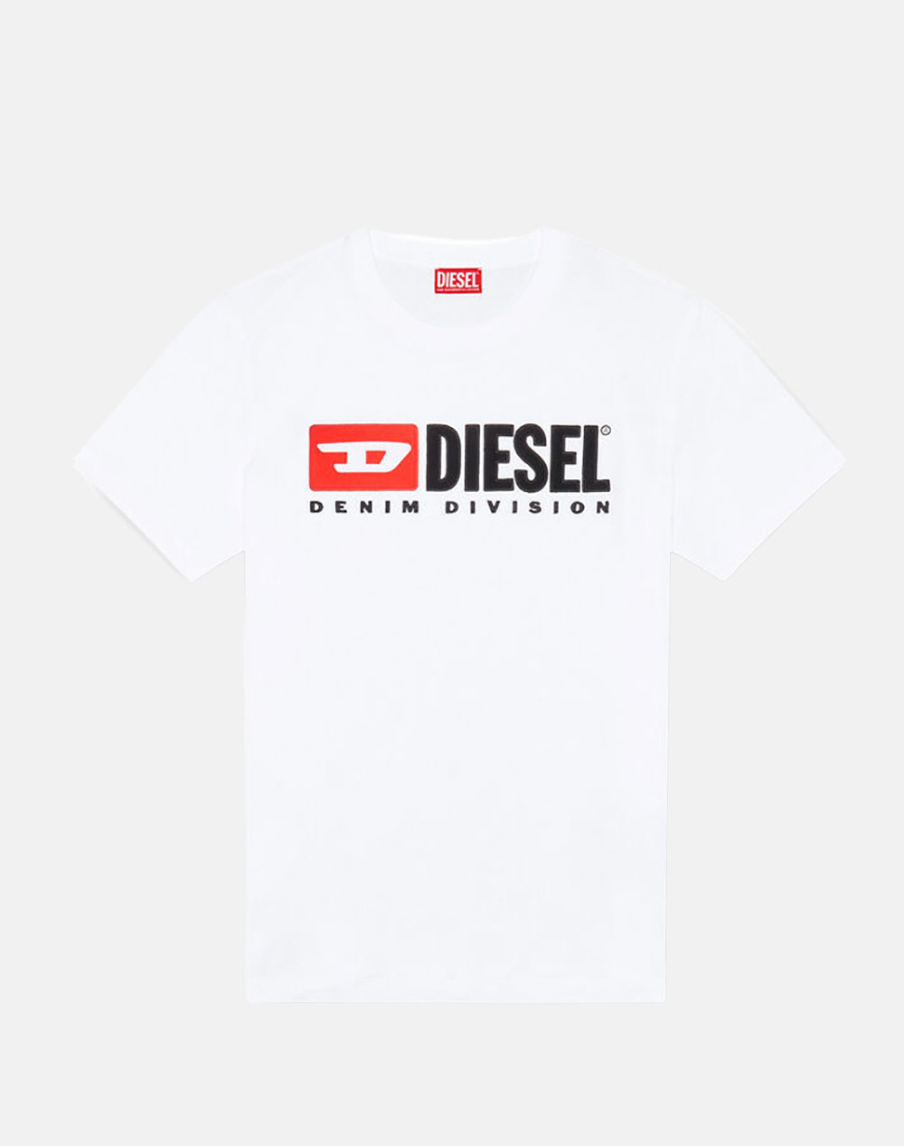 DIESEL T-BOXT-DIV T-SHIRT A149430GRAI-100 White φωτογραφία