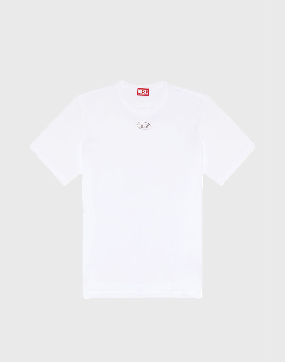 Diesel T-Adjust-Od T-Shirt A178800Clbr-100 White ανδρικά ρούχα μπλούζες Politikos Shop Πολιτικός