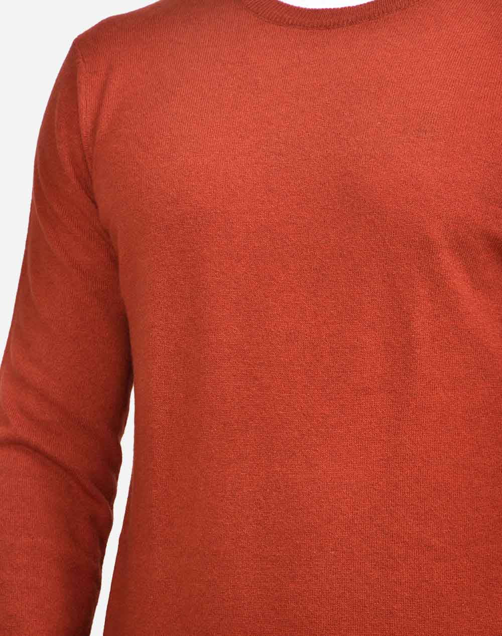 Ellemme Ανδρικό Πλεκτο 6413-713 Orange ανδρικά ρούχα μπλούζες Πλεκτά Politikos Shop Πολιτικός
