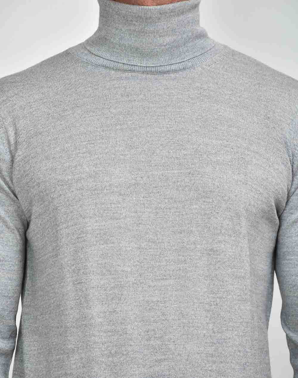 Ellemme Ανδρικό Πλεκτο 900-896 Lightgray ανδρικά ρούχα μπλούζες Πλεκτά Politikos Shop Πολιτικός