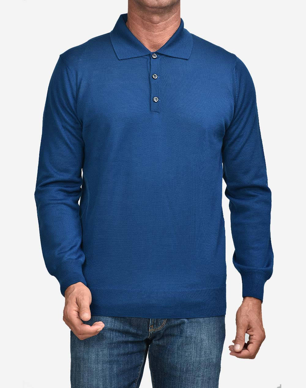 ELLEMME ELLEMME ΑΝΤΡΙΚΟ ΠΛΕΚΤΟ ΠΟΛΟ 2900-1099 NavyBlue